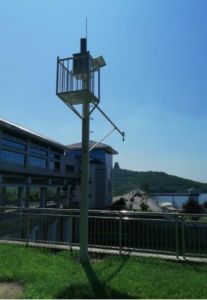 東魚河雨量雷達(dá)一體化安裝